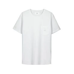 Makia Miesten T-paita, Square Pocket T-Shirt Valkoinen