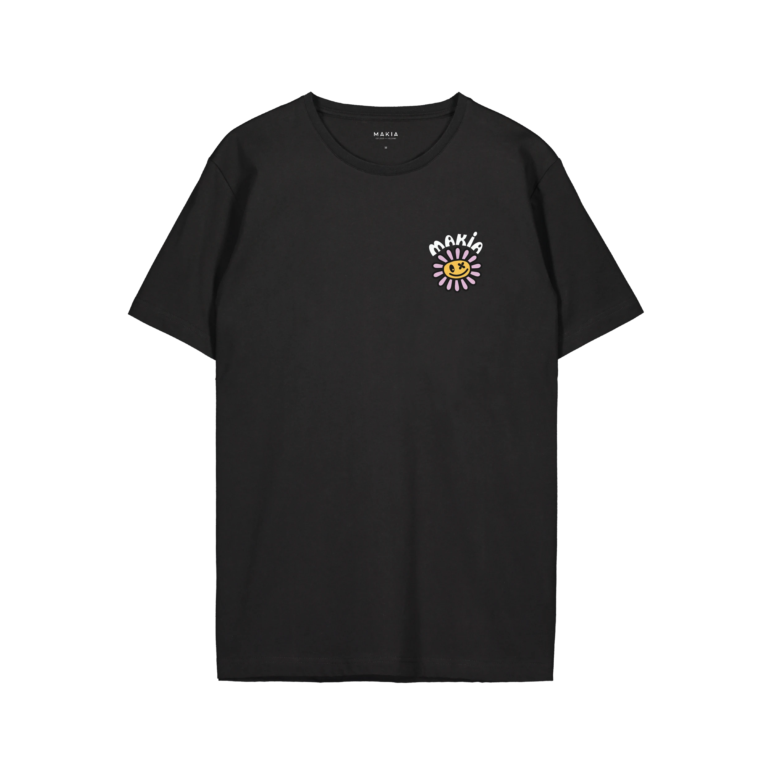 Makia Miesten T-Paita, SUMMER T-SHIRT Musta 2 Makia Miesten T-Paita, SUMMER T-SHIRT Musta - Image 2