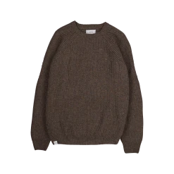 Makia Miesten Villapaita Viaborg Knit Beige