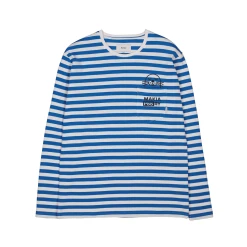 Makia Paita, INIÖ LONG SLEEVE Raidallinen Sininen