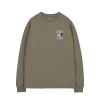 Makia Unisex Pitkähihainen Paita, CRESCENT LONG SLEEVE Armeijanvihreä