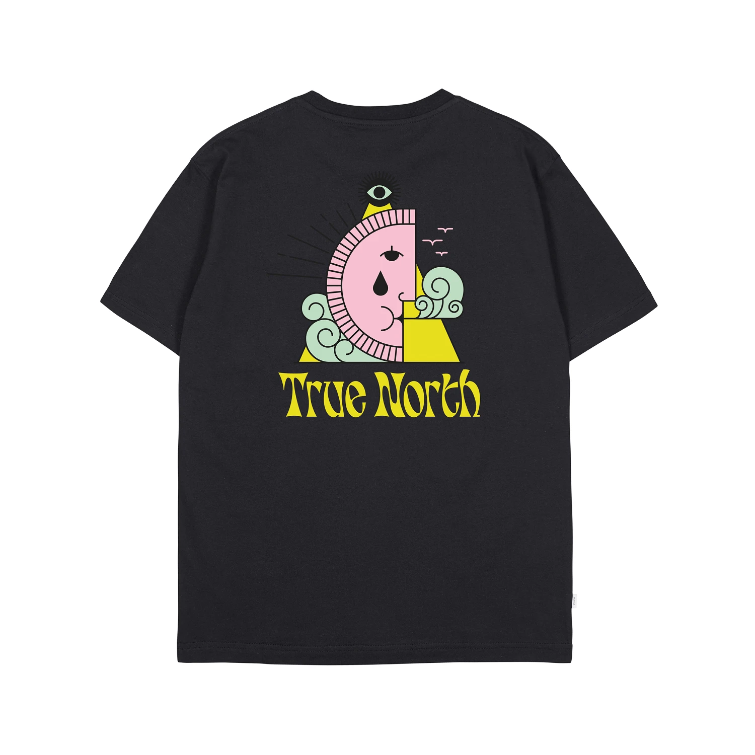 Makia Unisex T-Paita, KOSMOS T-SHIRT Musta 2 Makia Unisex T-Paita, KOSMOS T-SHIRT Musta - Image 2