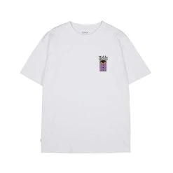 Makia Unisex T-Paita, KOSMOS T-SHIRT Valkoinen