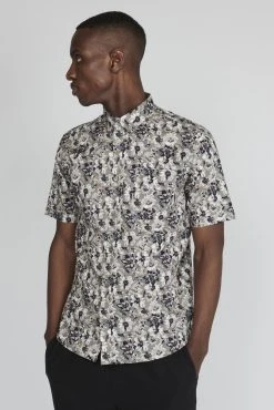 MATINIQUE Kauluspaita, TROSTOL BD Sininen Kuosi