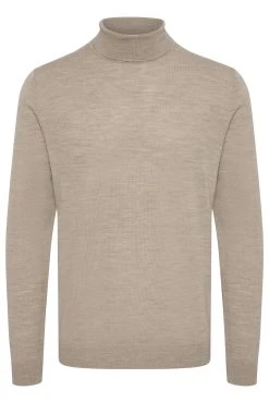 MATINIQUE Miesten Pooloneule PARCUSMAN MERINO ROLL Beige