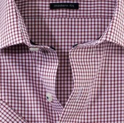 Olymp Luxor Kauluspaita, Modern Fit Punainen Ruutu -Makia kauppa olymp luxor kauluspaita modern fit punainen ruutu 3