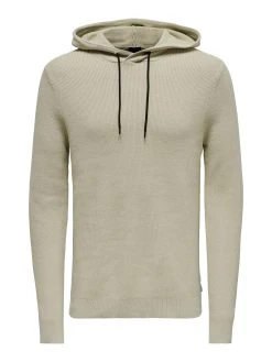 Only And Sons Huppari, PHIL REG STRUCTURE HOODIE Luonnonvalkoinen