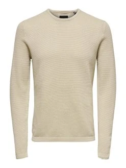 Only And Sons Miesten Neulepaita, Panter 12 Nos Beige