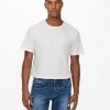 Only And Sons Miesten T-paita MATT LIFE LONGY Valkoinen