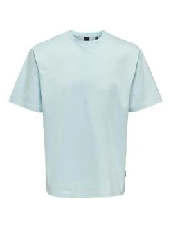 Only And Sons, Miesten T-Paita, Onsfred Rls Ss Tee Noos Mintunvihreä