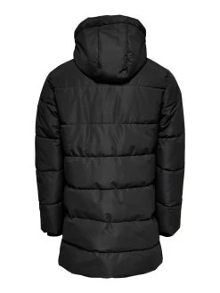 Only And Sons Miesten Talvitakki Carl Long Quilted Coat Musta -Makia kauppa only and sons miesten talvitakki carl long quilted coat musta 4