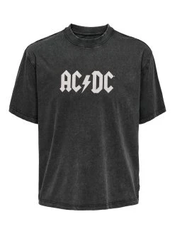 Only And Sons T-paita, AC DC RELAX TEE Hiilenmusta -Makia kauppa only and sons t paita ac dc relax tee hiilenmusta 3
