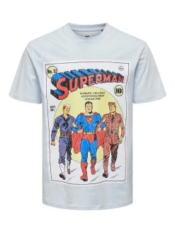 Only And Sons T-paita, K WB REG SS TEE Vaaleansininen