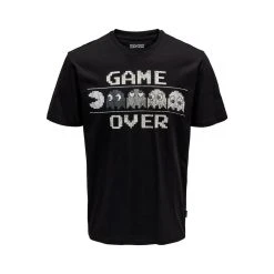 Only And Sons T-paita, PACMAN REG TEE Musta