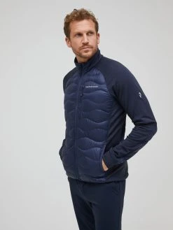 Peak Performance Hybriditakki, HELIUM DOWN HYBRID JACKET Tummansininen