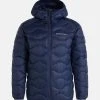 Peak Performance Miesten Takki HELIUM DOWN HOOD JACKET Tummansininen
