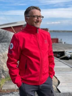 Rcmn Performance Miesten Kevättakki Kirkkaanpunainen