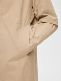 Selected Homme Miesten Takki, DALTON MAC COAT NOS Beige -Makia kauppa selected homme miesten takki dalton mac coat nos beige 3