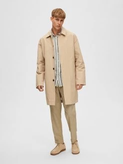 Selected Homme Miesten Takki, DALTON MAC COAT NOS Beige -Makia kauppa selected homme miesten takki dalton mac coat nos beige 5