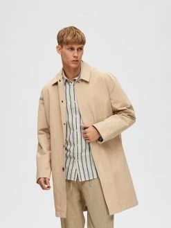 Selected Homme Miesten Takki, DALTON MAC COAT NOS Beige -Makia kauppa selected homme miesten takki dalton mac coat nos beige 6