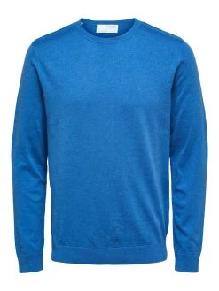 Selected Miesten Neule BERG CREW NECK Kirkkaansininen -Makia kauppa selected miesten neule berg crew neck kirkkaansininen 3