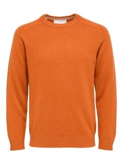 Selected, Miesten Neule, Coban Lambs Nos Oranssi