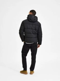 Selected Miesten Puffer-Takki K HARRY PUFFER JACKET Musta -Makia kauppa selected miesten puffer takki k harry puffer jacket musta 2