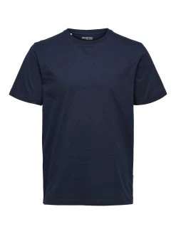 Selected Miesten T-paita NORMAN 180 NOS O-NECK Tummansininen -Makia kauppa selected miesten t paita norman 180 nos o neck tummansininen 5