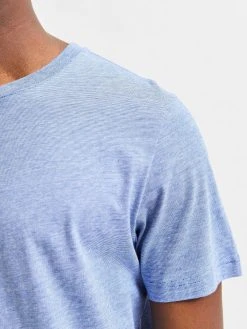 Selected Miesten T-paita NORMAN MINI STRIPE Keskisininen -Makia kauppa selected miesten t paita norman mini stripe keskisininen 4