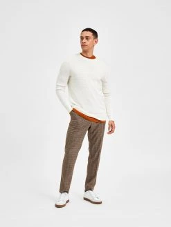 Selected Neule, MAINE LS KNIT Luonnonvalkoinen -Makia kauppa selected neule maine ls knit luonnonvalkoinen 5