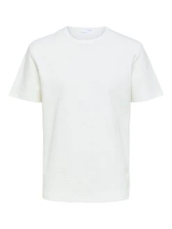 Selected T-paita, RELAX CAMP T-SHIRT Valkoinen