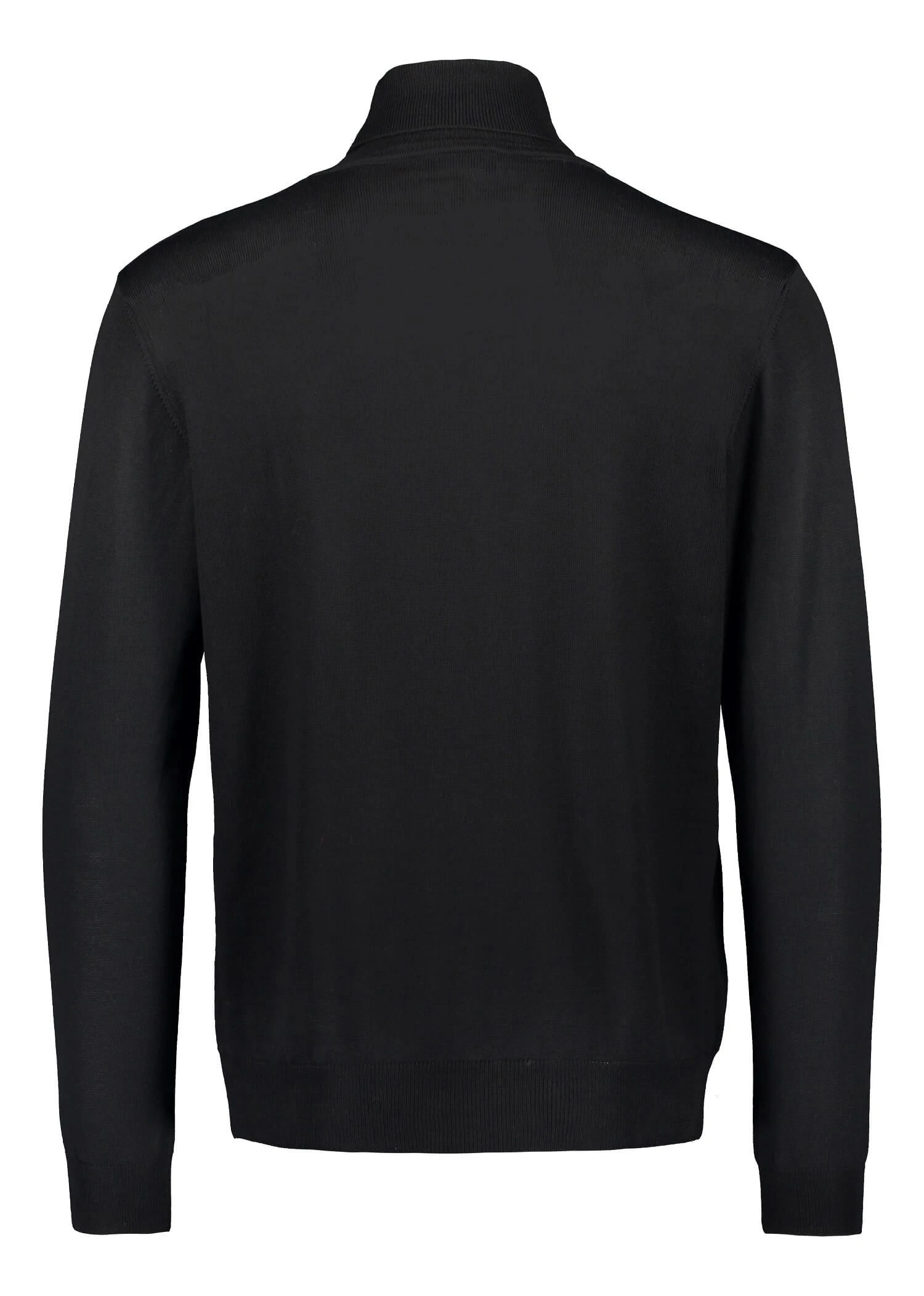 Sinnuu, Miesten Neule, Merino Roll Neck Baruffa Musta 2 Sinnuu, Miesten Neule, Merino Roll Neck Baruffa Musta - Image 2