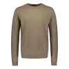 Sinnuu Miesten Neule, Wool Cashmere O Ruskeanharmaa