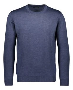 Sinnuu Miesten Neulepaita Merino Crew Indigo
