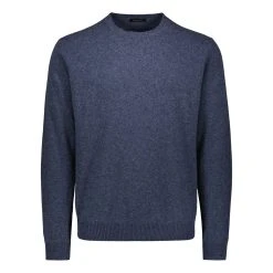 Sinnuu Miesten Neulepaita Wool Cashmere O Indigo