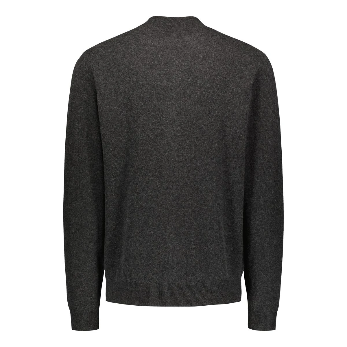 Sinnuu Miesten Neuletakki Wool Cashmere Full Zip Tummanharmaa 2 Sinnuu Miesten Neuletakki Wool Cashmere Full Zip Tummanharmaa - Image 2