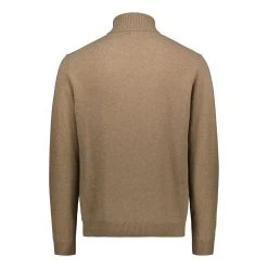Sinnuu Miesten Pooloneule Wool Cashmere Roll Neck Ruskeanharmaa -Makia kauppa sinnuu miesten pooloneule wool cashmere roll neck ruskeanharmaa 3