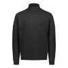 Sinnuu Miesten Pooloneule Wool Cashmere Roll Neck Tummanharmaa