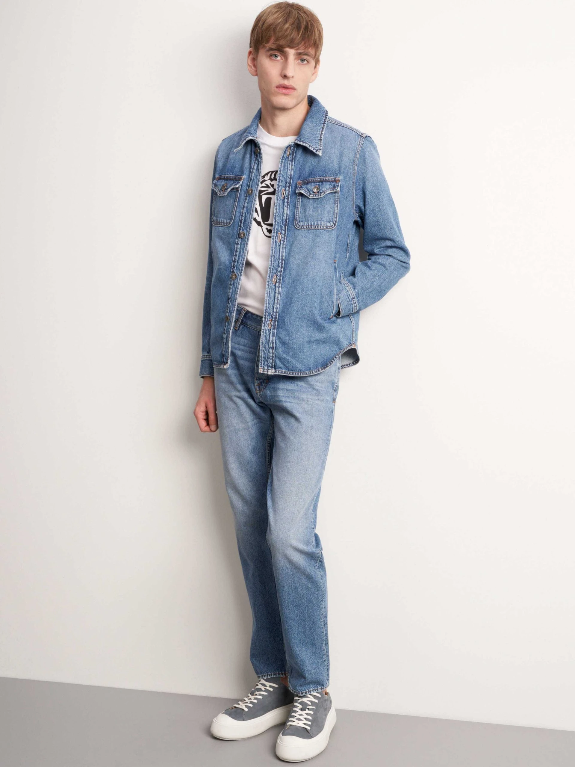 Tiger Of Sweden Miesten Farkkutakki GET Indigo 1 Tiger Of Sweden Miesten Farkkutakki GET Indigo