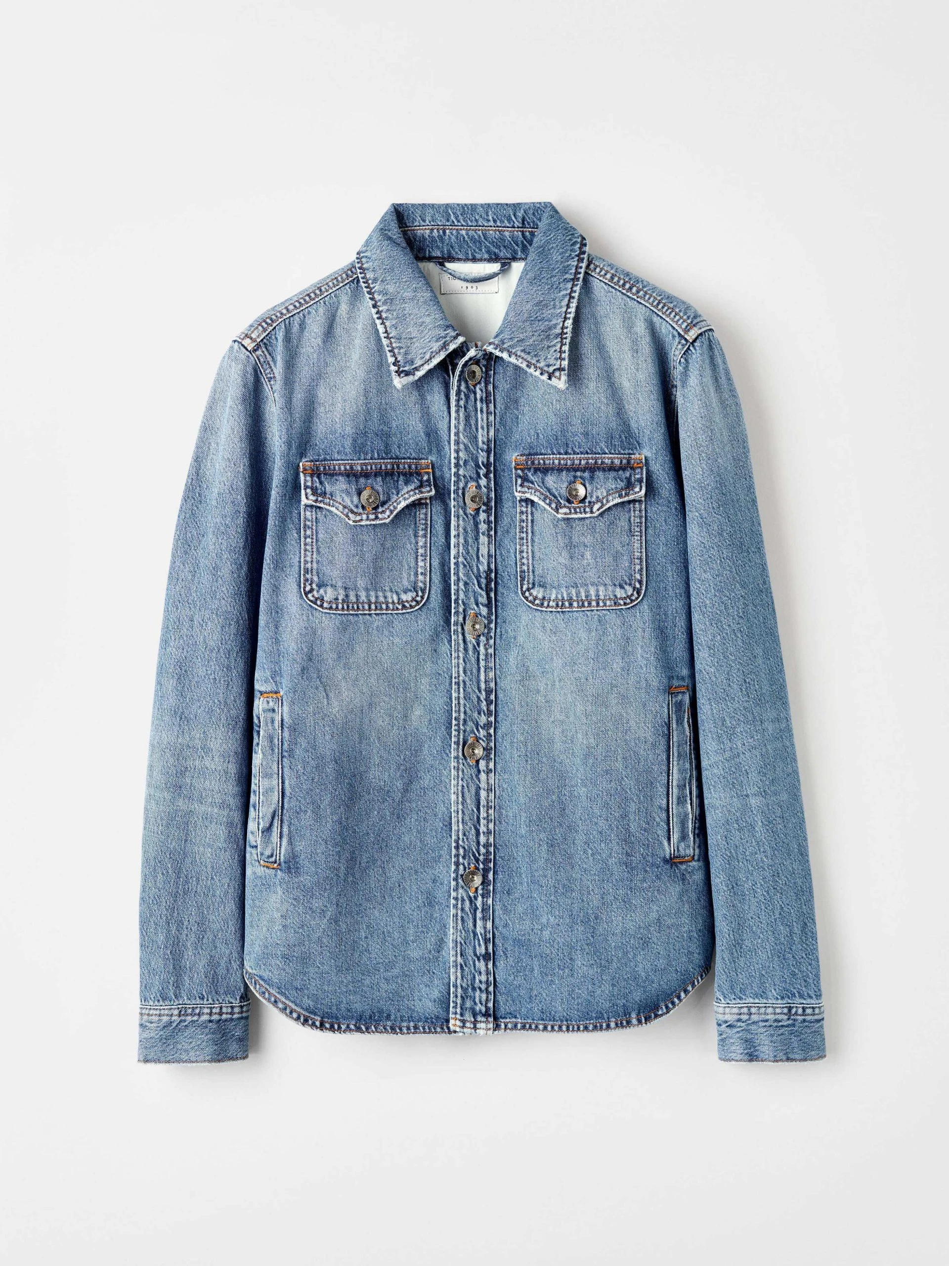 Tiger Of Sweden Miesten Farkkutakki GET Indigo 2 Tiger Of Sweden Miesten Farkkutakki GET Indigo - Image 2