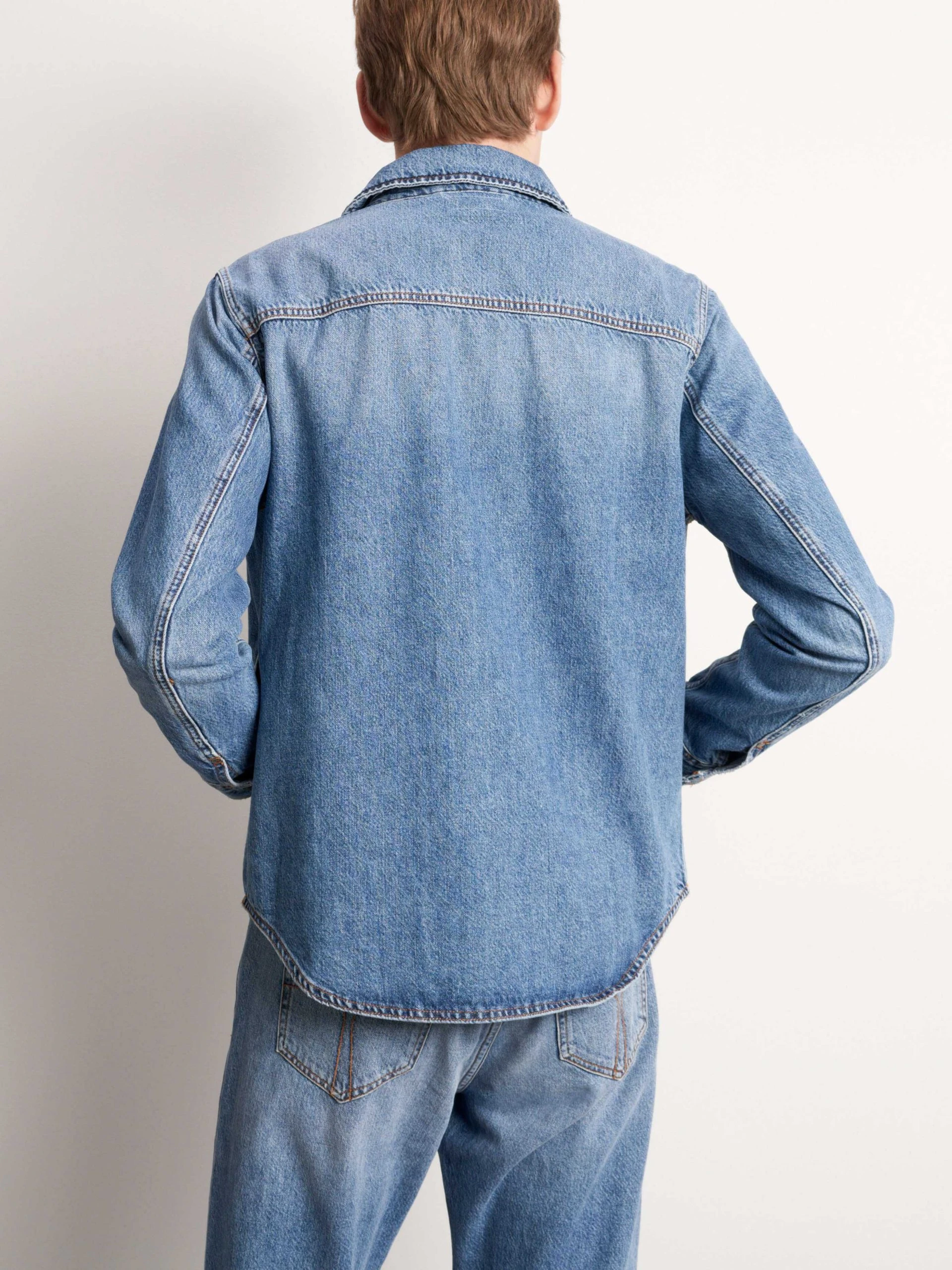 Tiger Of Sweden Miesten Farkkutakki GET Indigo 3 Tiger Of Sweden Miesten Farkkutakki GET Indigo - Image 3