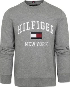 Tommy Hilfiger Collegepusero, MODERN VARSITY SWEATSHIRT Tummanharmaa