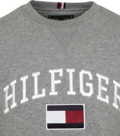 Tommy Hilfiger Collegepusero, MODERN VARSITY SWEATSHIRT Tummanharmaa -Makia kauppa tommy hilfiger collegepusero modern varsity sweatshirt tummanharmaa 3