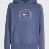 Tommy Hilfiger Huppari, FLAG HOODY Indigo