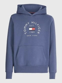 Tommy Hilfiger Huppari, FLAG HOODY Indigo
