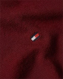 Tommy Hilfiger Miesten Neulepusero, PIMA ORG CTN CASHMERE CREW Viininpunainen -Makia kauppa tommy hilfiger miesten neulepusero pima org ctn cashmere crew viininpunainen 3