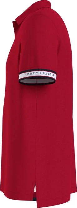 Tommy Hilfiger Miesten Paita Cuff Branding Regular Polo Kirkkaanpunainen -Makia kauppa tommy hilfiger miesten paita cuff branding regular polo kirkkaanpunainen 4 scaled