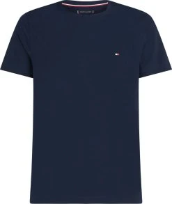 Tommy Hilfiger Miesten T-paita, CORE STRETCH SLIM C-NK TEE Tummansininen