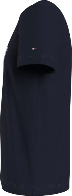 Tommy Hilfiger Miesten T-Paita PALM FLORAL TEE Sininen Kuosi -Makia kauppa tommy hilfiger miesten t paita palm floral tee sininen kuosi 4 scaled