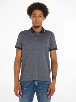 Tommy Hilfiger Pikeepaita, PRETWIST MOULINE TIPPED Sininen Kuosi